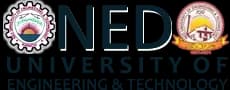 NED University logo